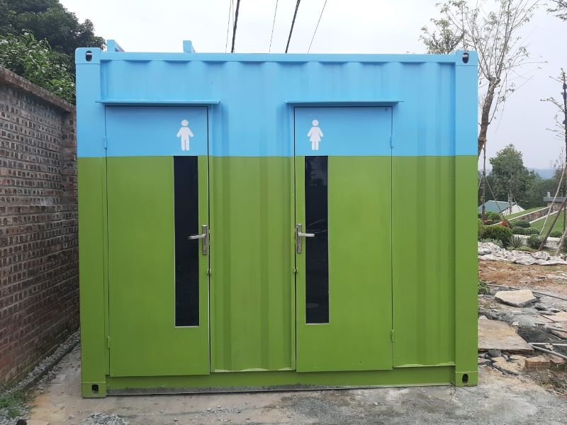 container vệ sinh 10 feet