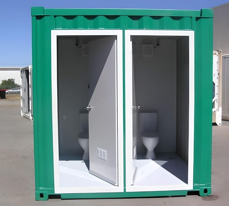 container vệ sinh di động bồn tự hoại 10 feet