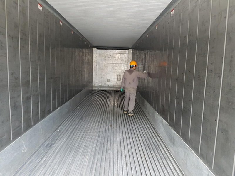 kiểm tra độ kín của container lạnh