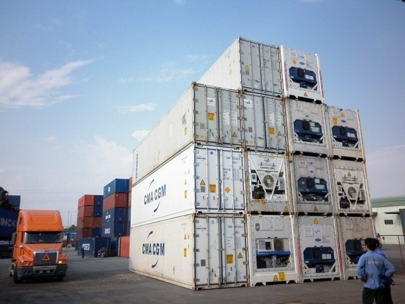 Thời gian duy trì nhiệt độ của container lạnh khi mất điện